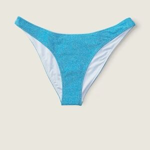 ⭐️VS PINK BLUE GLITTER BIKINI BOTTOM NEW⭐️